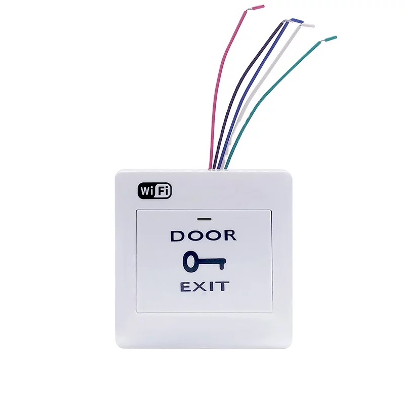 Boton De Salida Pulsador Puerta Wifi Smart Life Compatible Con Alexa Google